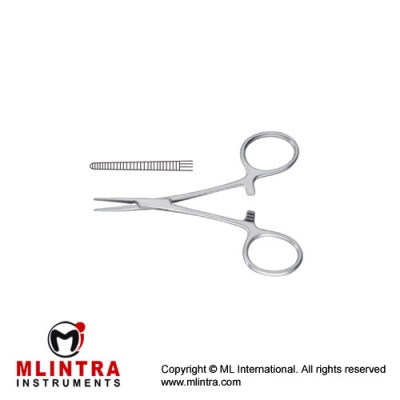 Carrel Haemostatic Forcep Stainless Steel, 8.5 cm - 3 1/8"